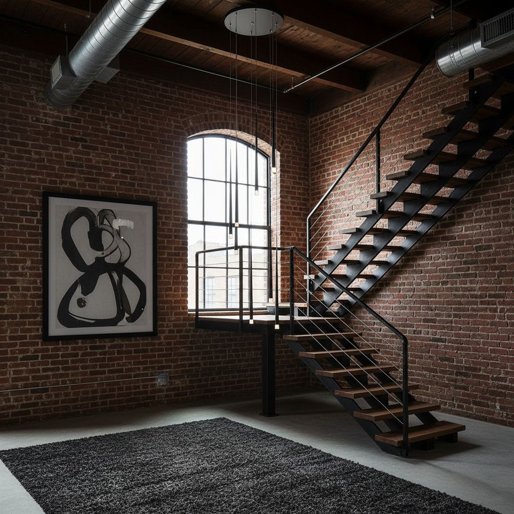 slender-cone-chandelier-anzaz-Black & Triac Warm Dimming-8