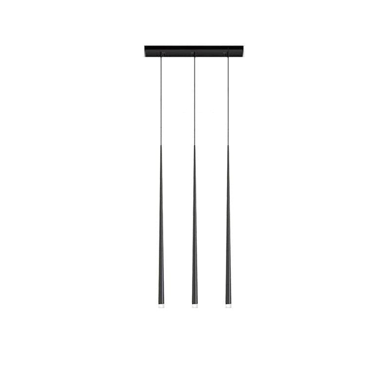 slender-cone-chandelier-anzaz-Black & Triac Warm Dimming-44