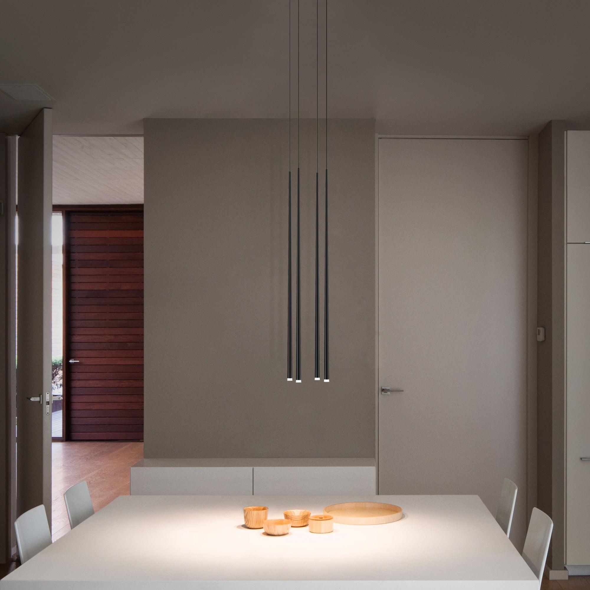 slender-cone-chandelier-anzaz-Black & Warm Light-18