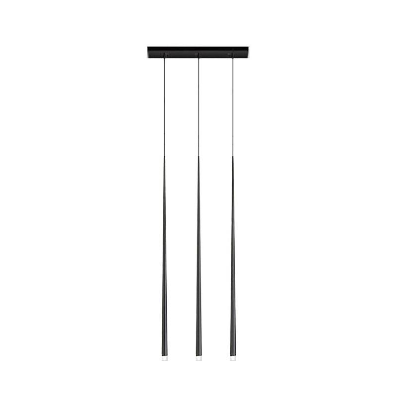 slender-cone-chandelier-anzaz-Black & Warm Light-29