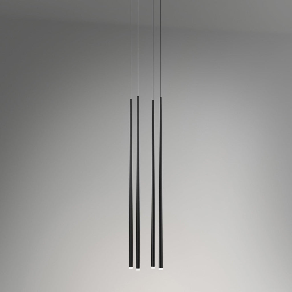 slender-cone-chandelier-anzaz-Black & Triac Warm Dimming-12