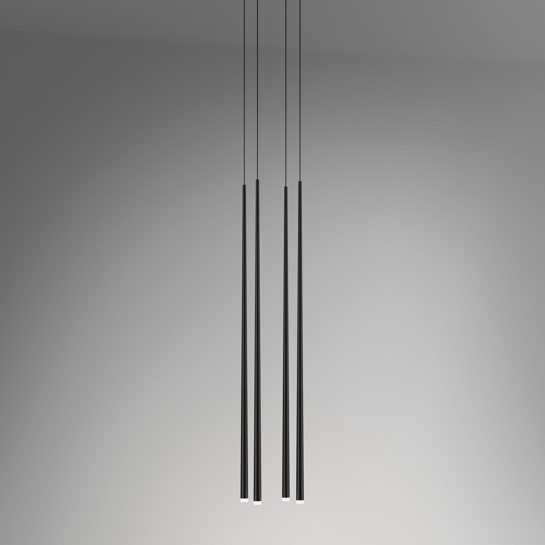 slender-cone-chandelier-anzaz-Black & Triac Warm Dimming-12