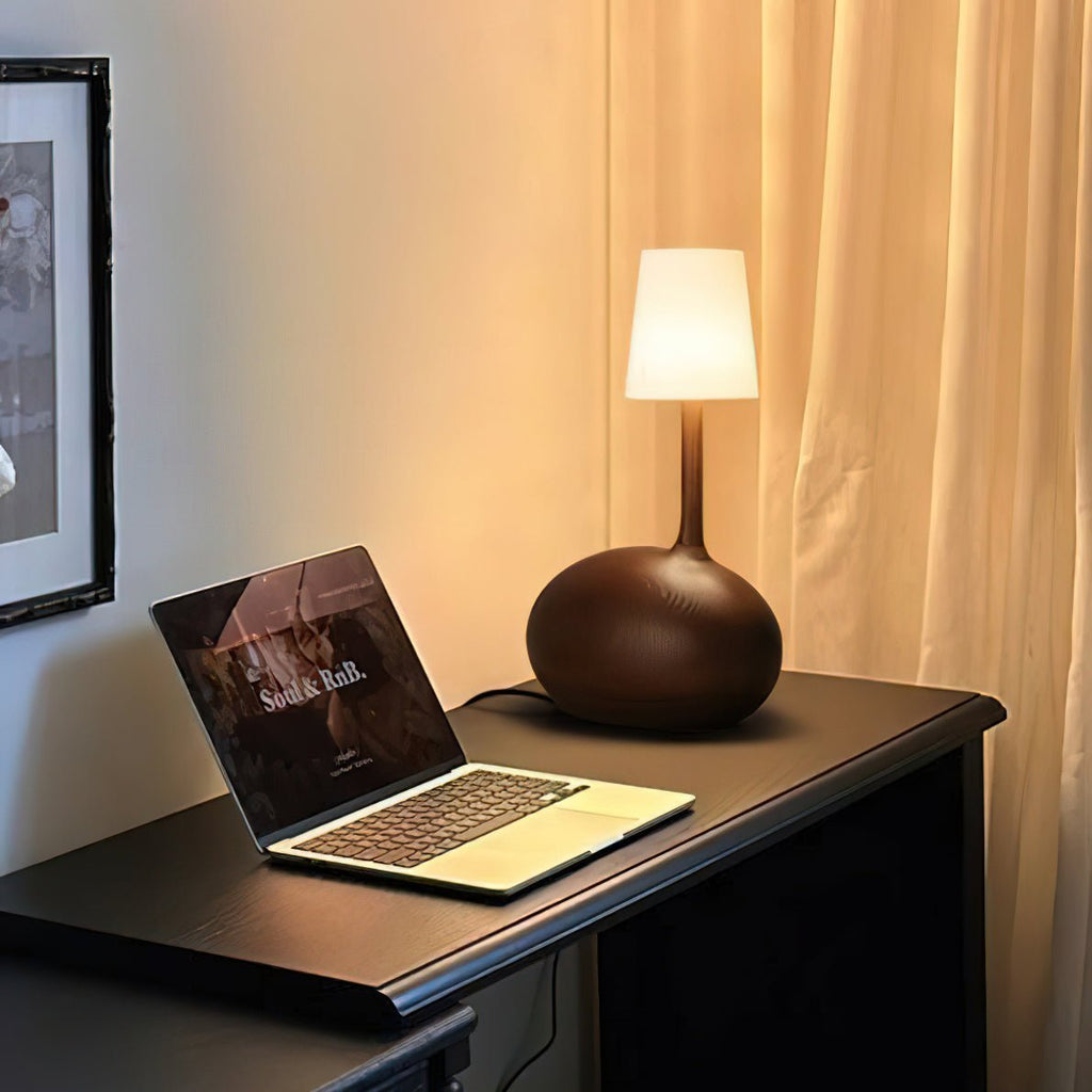 snail-table-lamp-anzaz-Walnut Color-5