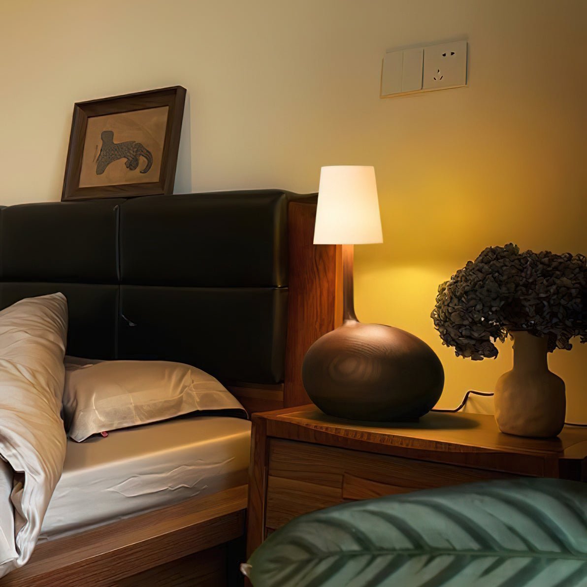 snail-table-lamp-anzaz-Walnut Color-7