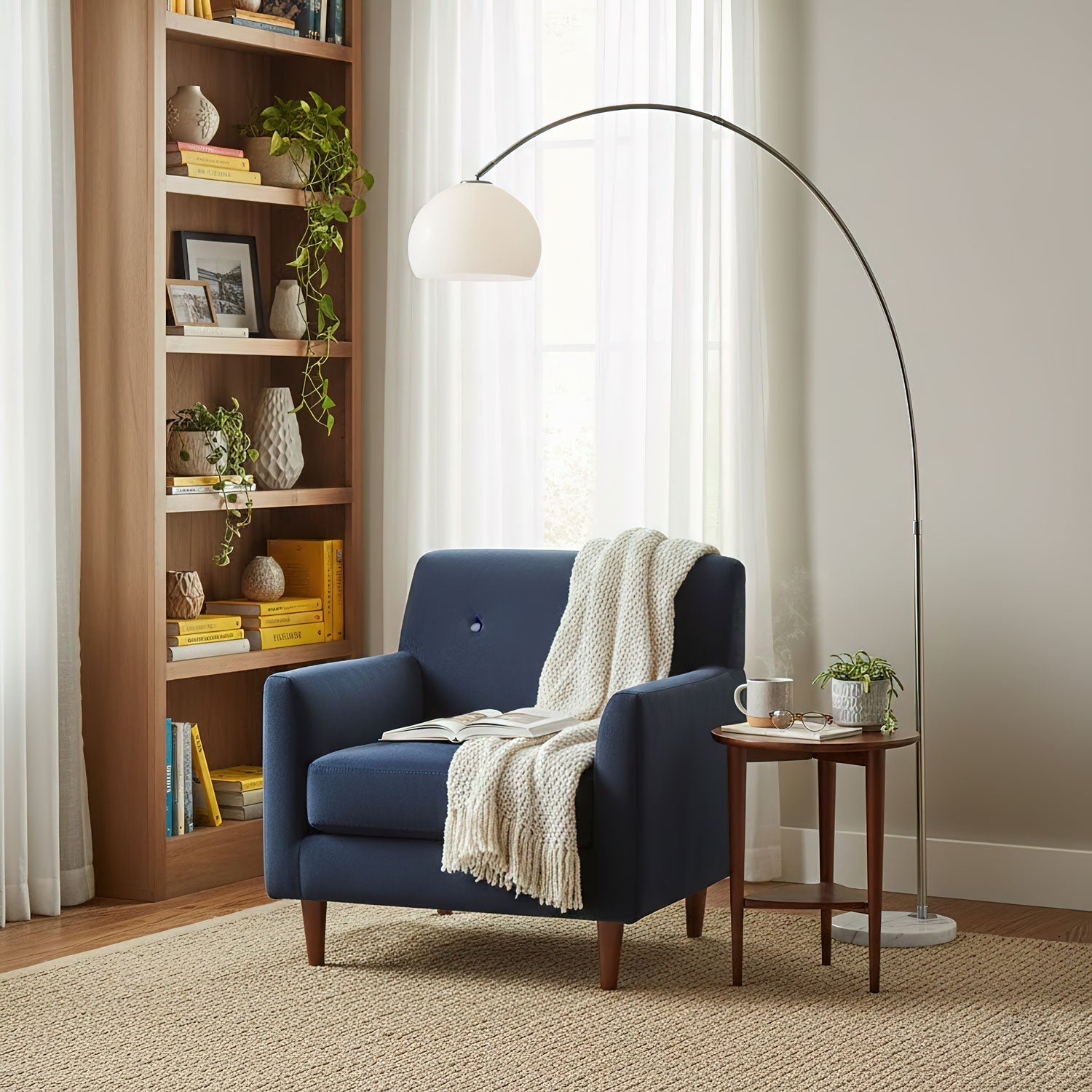 sneedville-arched-floor-lamp-anzaz-Stainless Steel Satin Nickel+Chrome-8