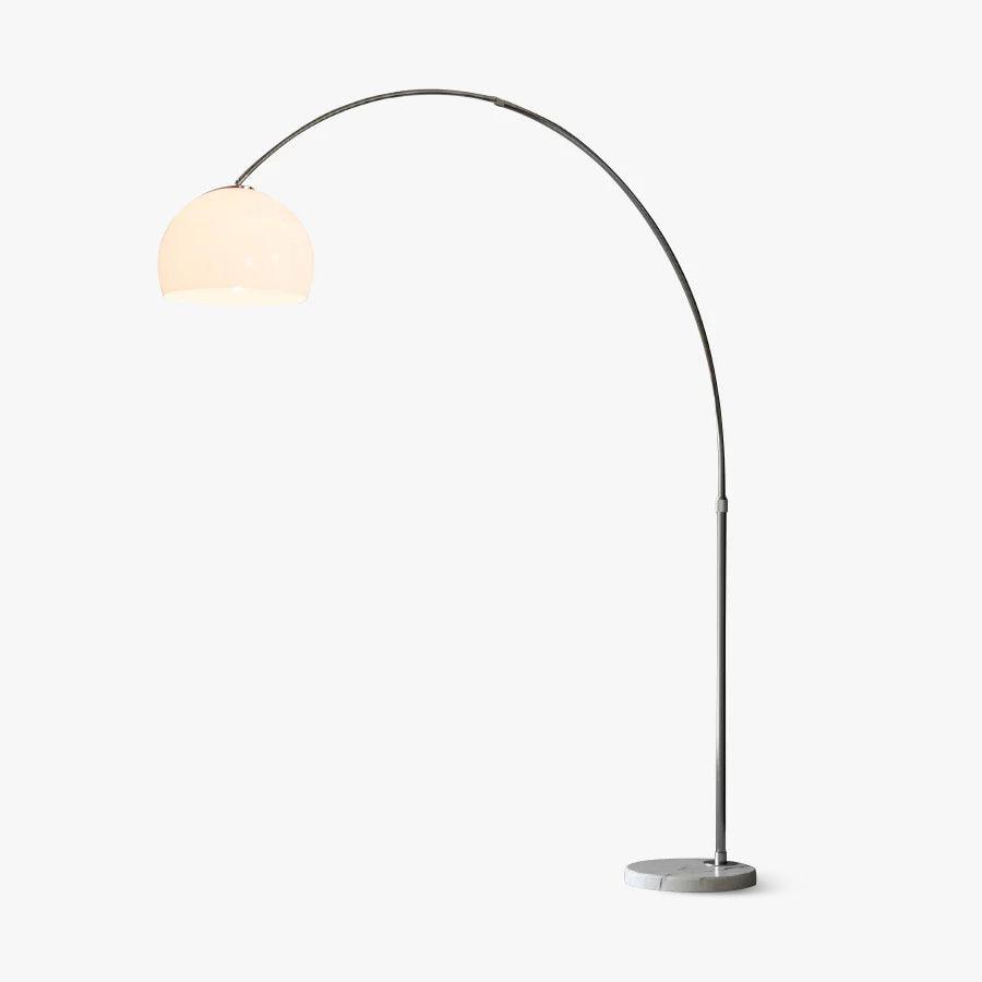 sneedville-arched-floor-lamp-anzaz-Stainless Steel Satin Nickel+White-1