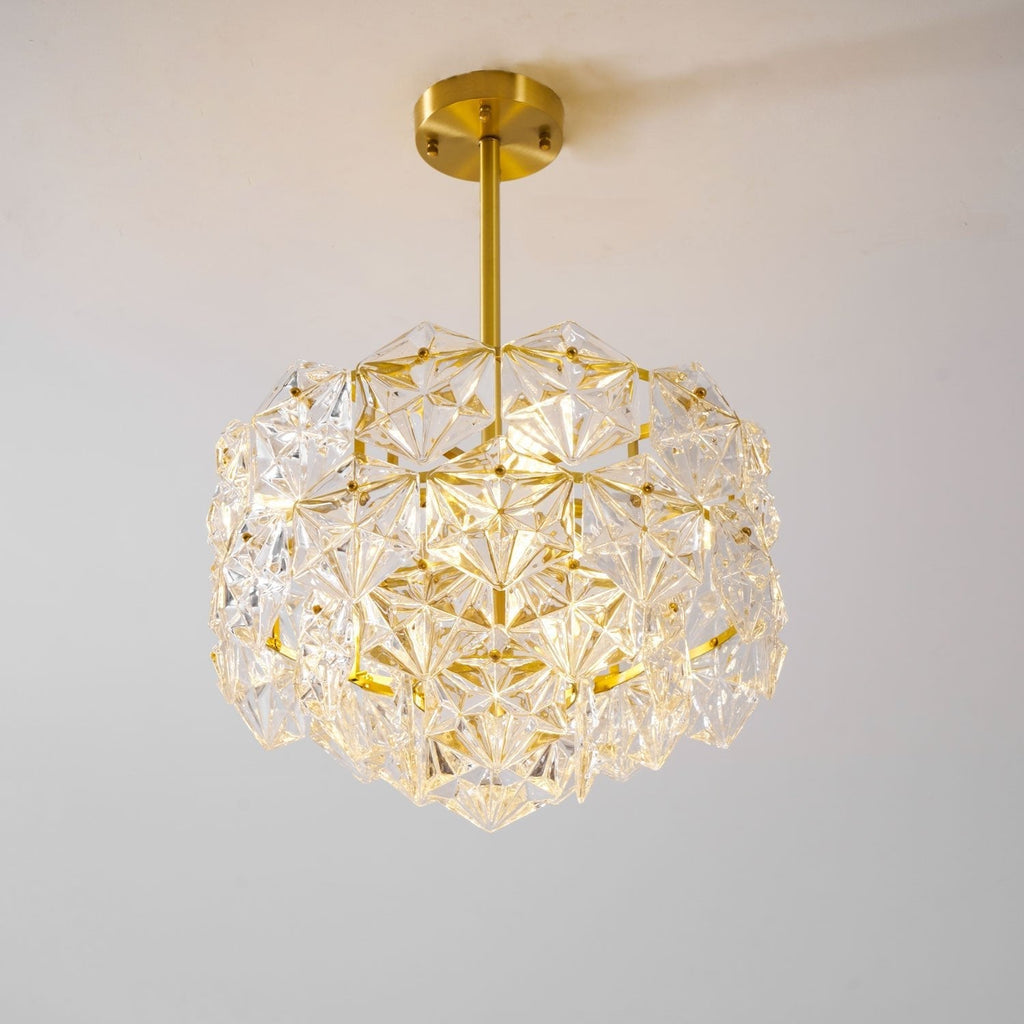 snowflake-glass-chandelier-anzaz-Brass & Clear-4