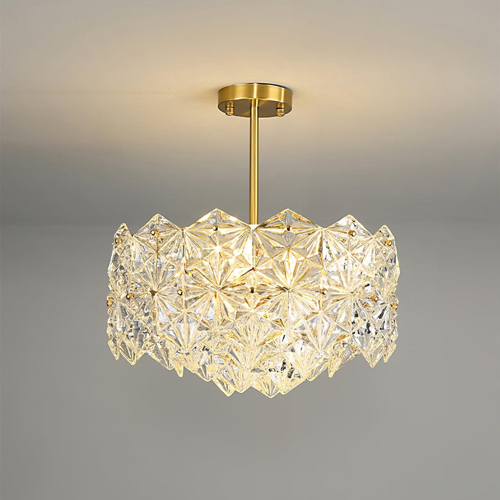 snowflake-glass-chandelier-anzaz-Brass & Clear-3