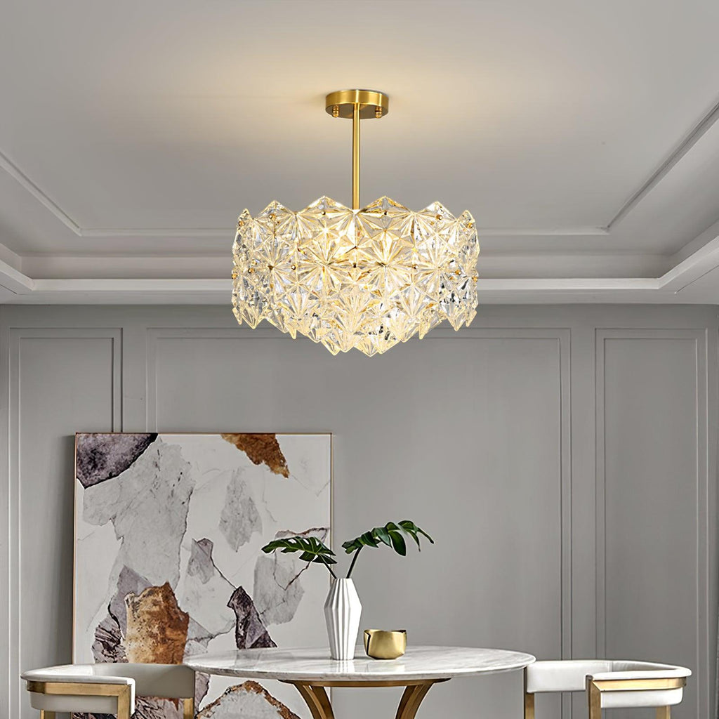 snowflake-glass-chandelier-anzaz-Brass & Clear-2