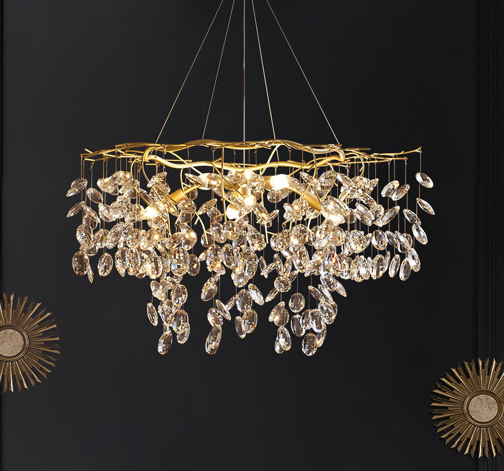 sofia-chandeliers-anzaz-Brass & Clear-3