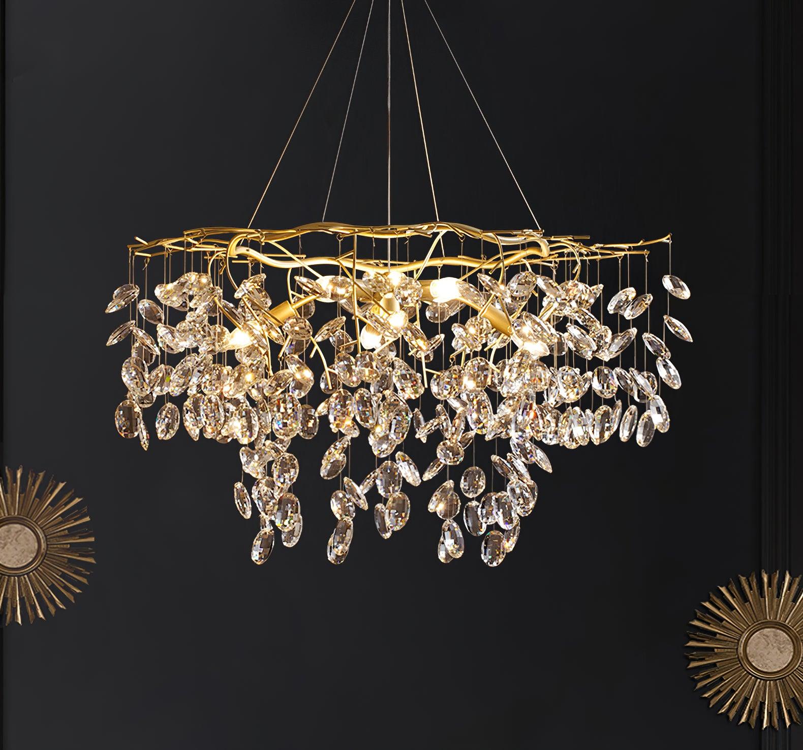 sofia-chandeliers-anzaz-Brass & Clear-3