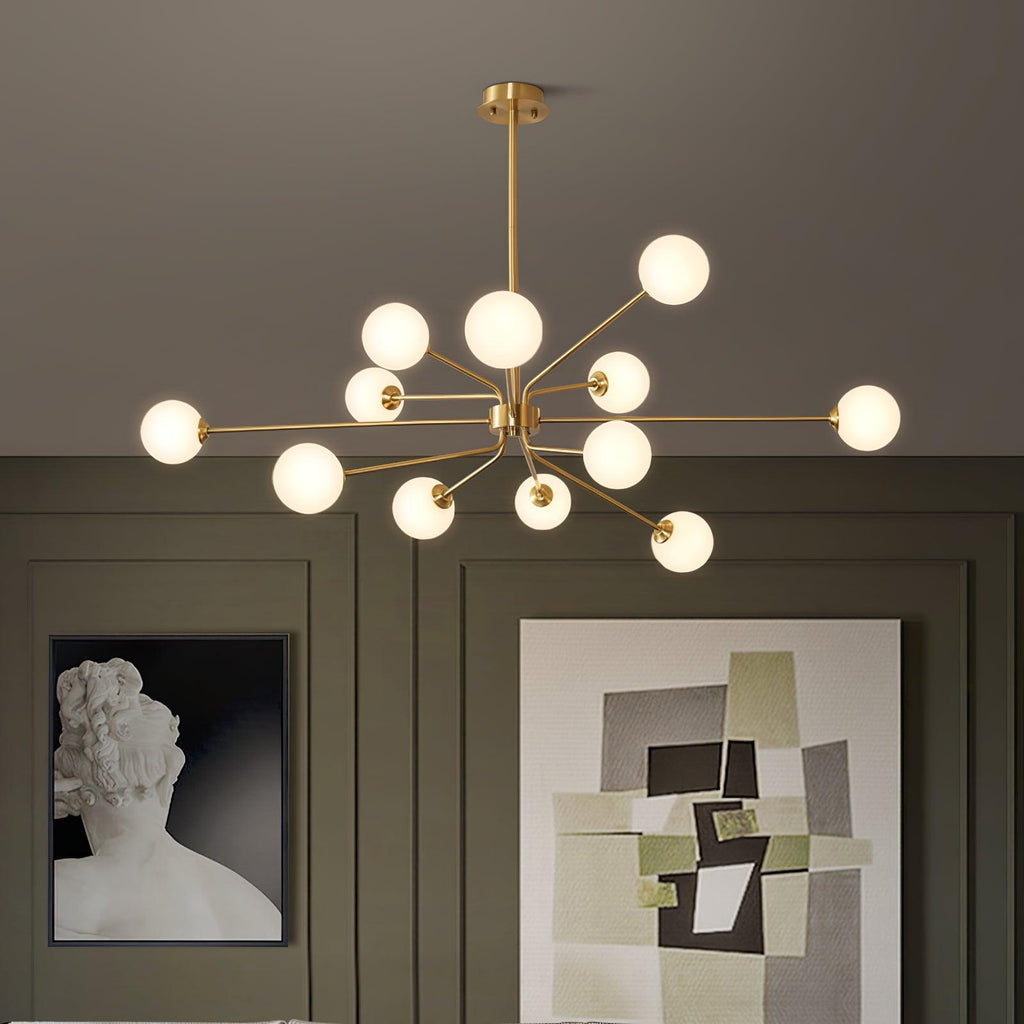 solaire-arm-chandelier-anzaz-Brass & White-2