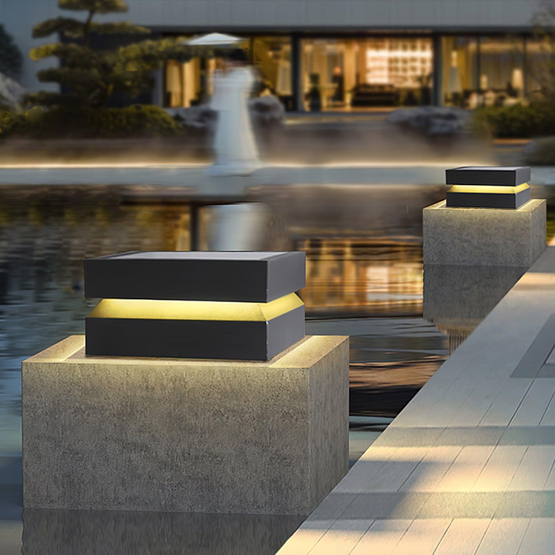 square-post-outdoor-light-anzaz-Model A: Wired Version & AC 85-265V-5