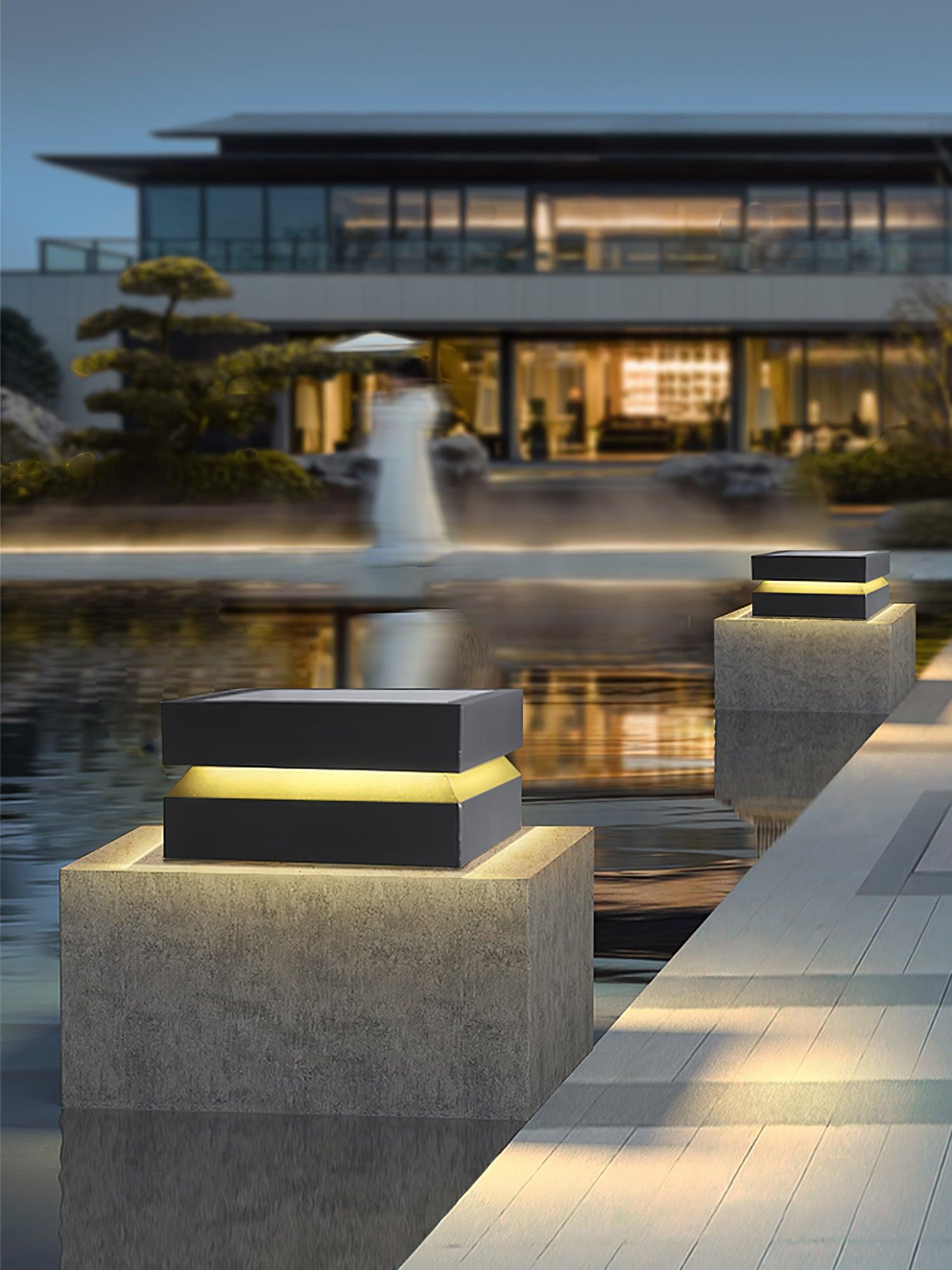 square-post-outdoor-light-anzaz-Model A: Wired Version & DC 24V-11