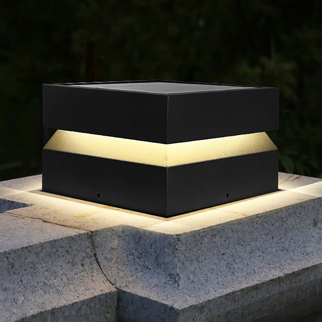 square-post-outdoor-light-anzaz-Model B: Solar-Powered Version-8