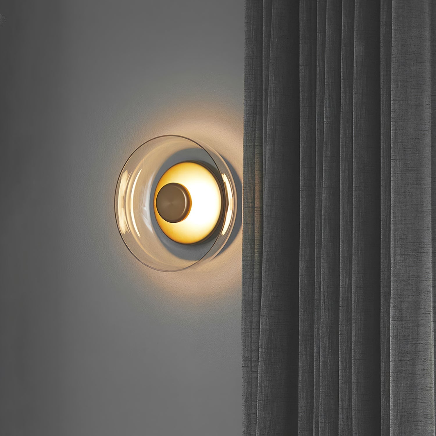 solara-wall-light-anzaz-Brass & Amber glass-3