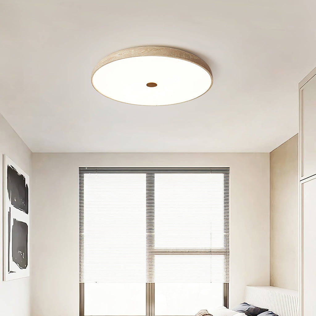 solaro-travertine-ceiling-lamp-anzaz-Yellow Travertine & White-2