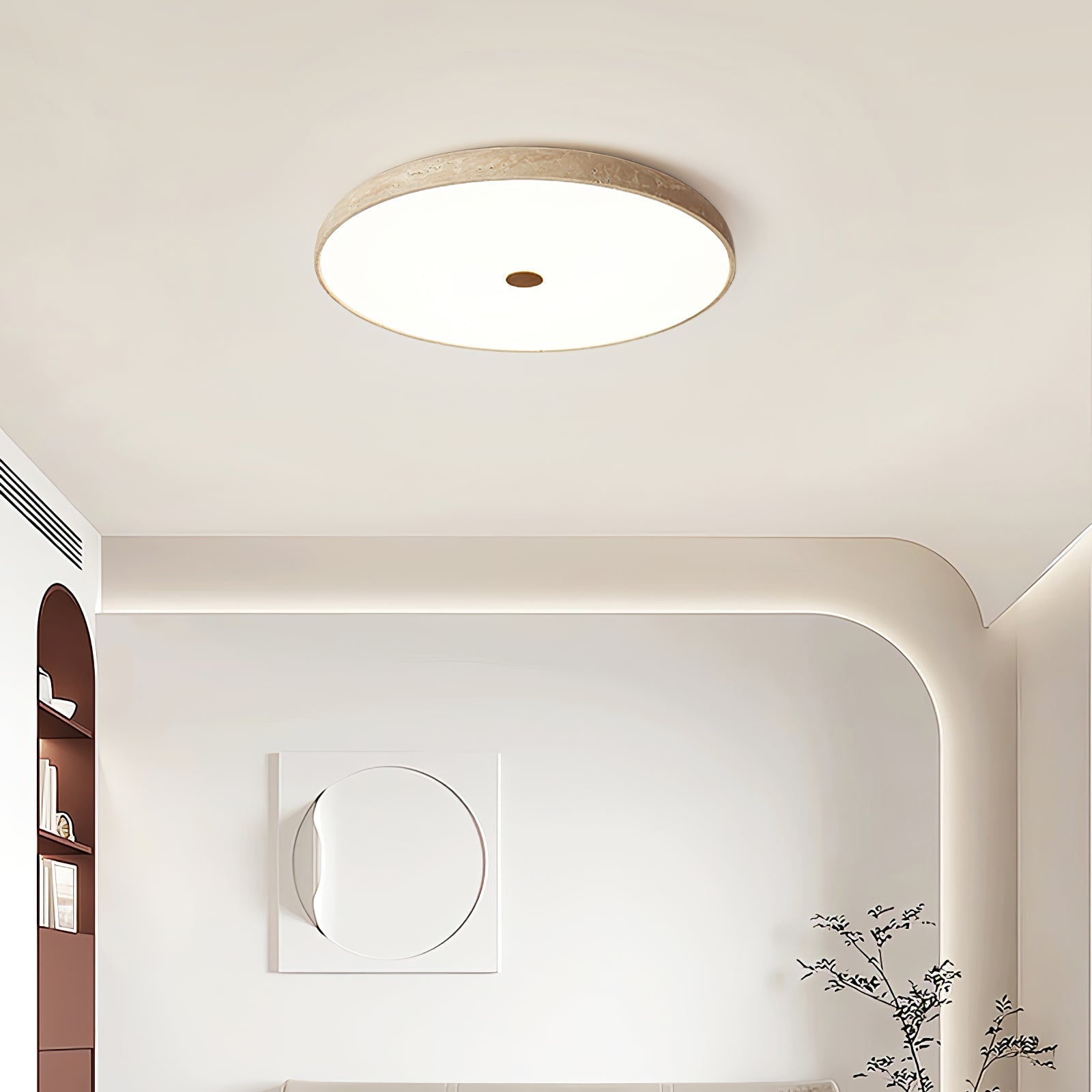 solaro-travertine-ceiling-lamp-anzaz-Yellow Travertine & White-3