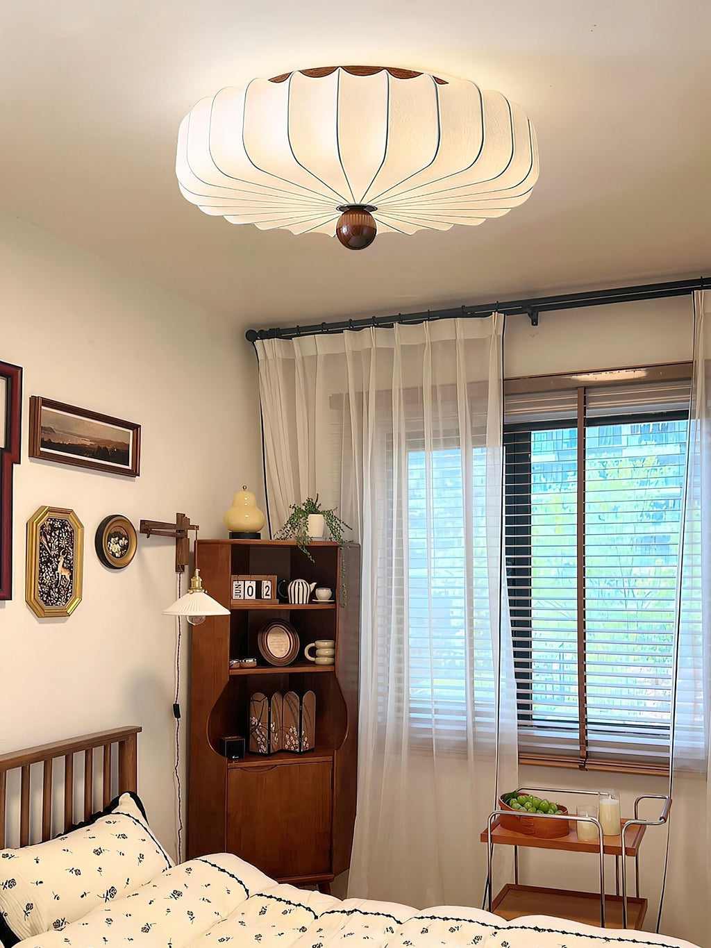 solenne-blossom-ceiling-light-anzaz-Walnut color & White-3