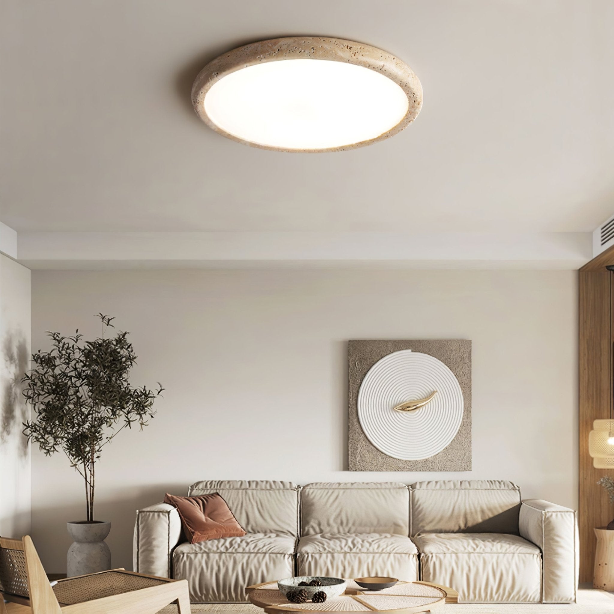 solis-horizon-ceiling-light-anzaz-Yellow Travertine & White-2