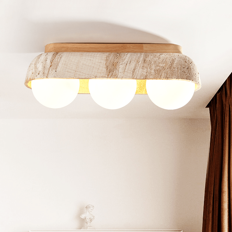 solstice-trio-ceiling-lamp-anzaz-Walnut color & Yellow Travertine-2