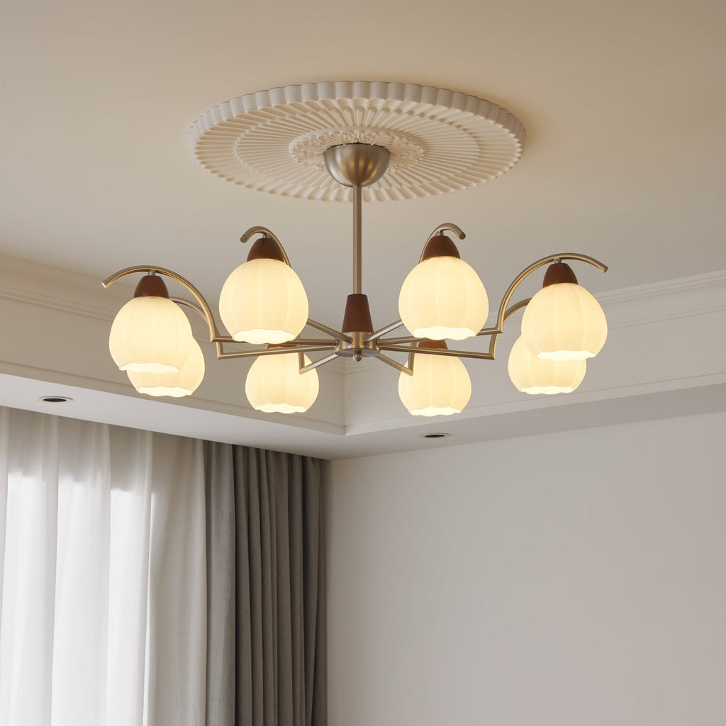 soluna-bloom-chandelier-anzaz-Walnut color & Nickel-2