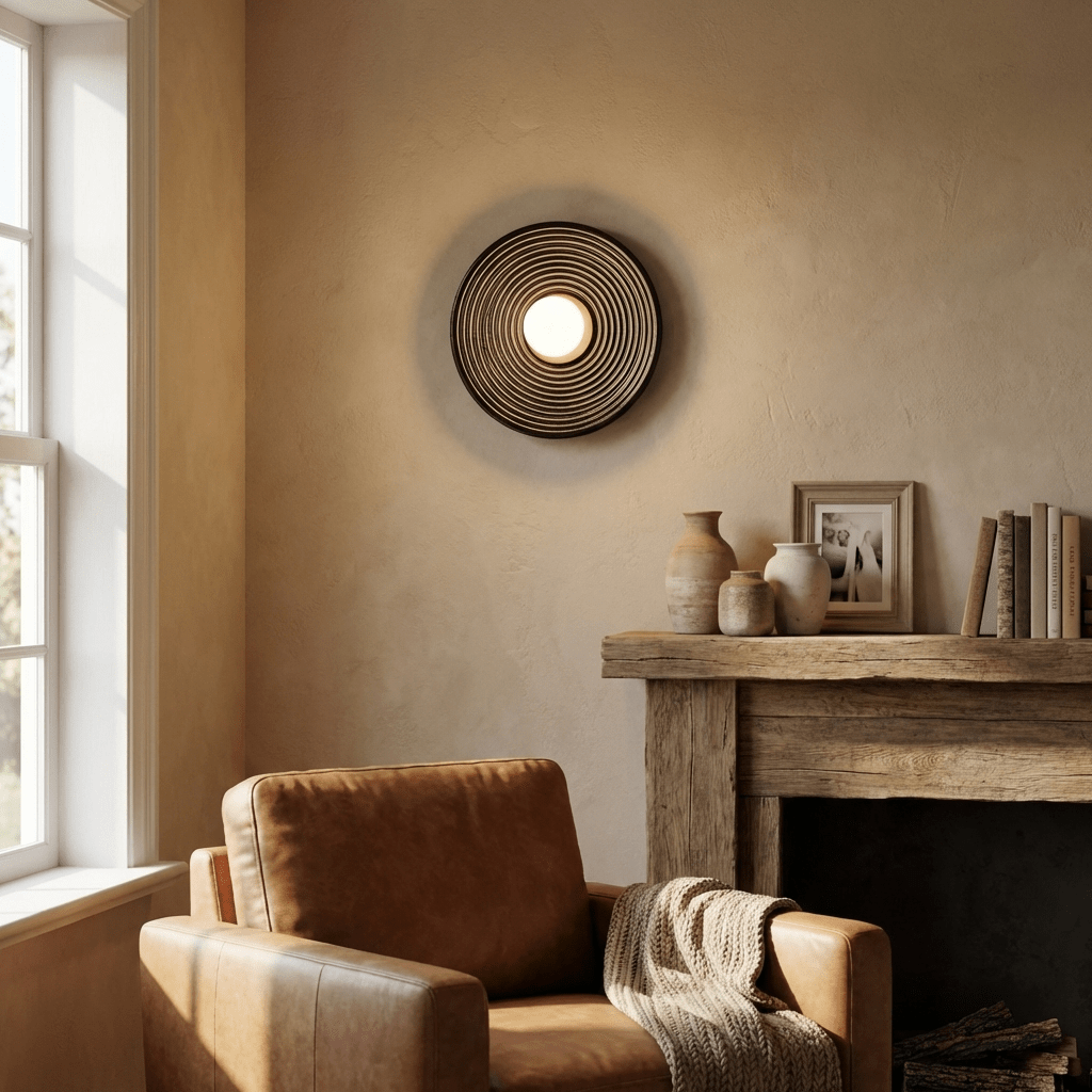 solvara-ripple-wall-light-anzaz-Walnut Color & White-5