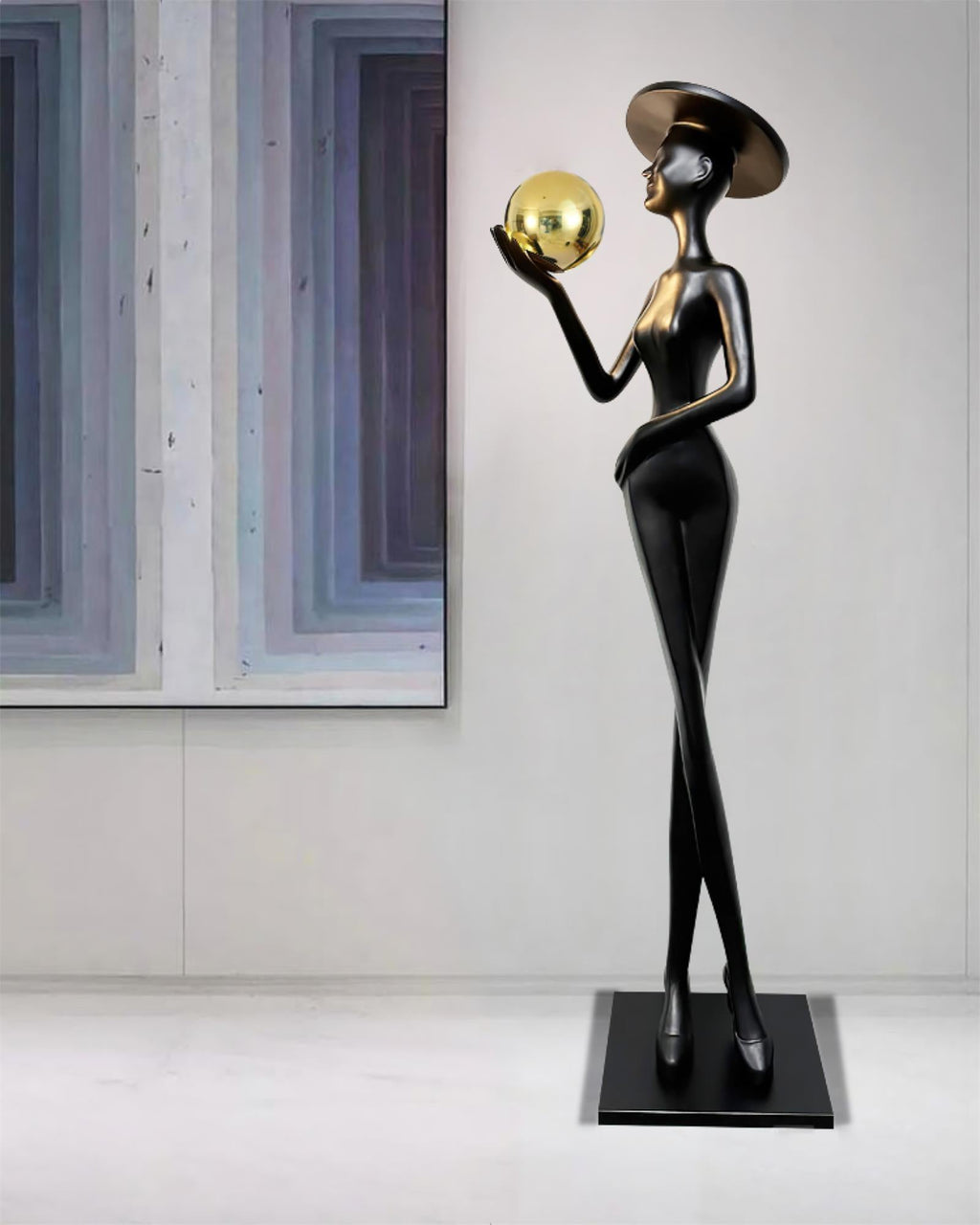 sophia-elegance-sculpture-floor-lamp-anzaz-Black & Blue ball-8