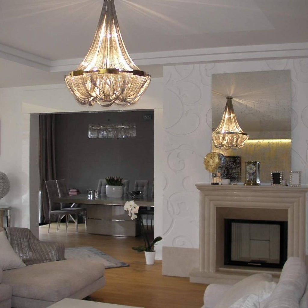 tassel-aluminum-chain-chandelier-anzaz-Gold-9