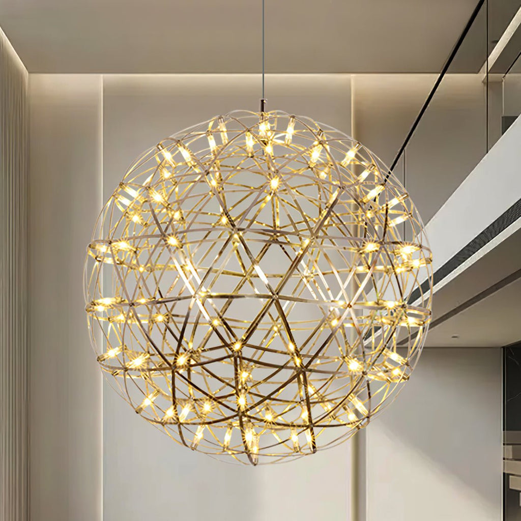 gold-spark-ball-pendant-light-anzaz-Warm Light-3