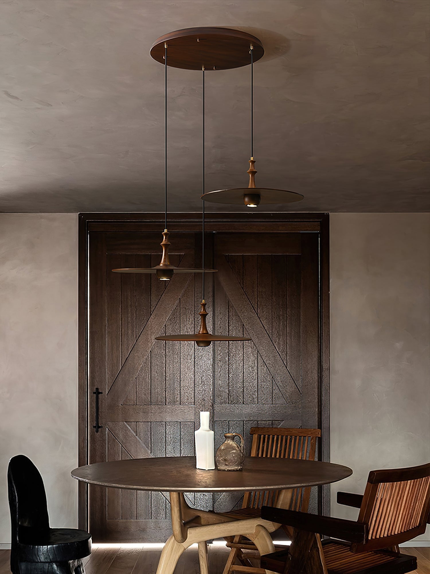 spindle-disc-pendant-lamp-anzaz-Walnut Color-5