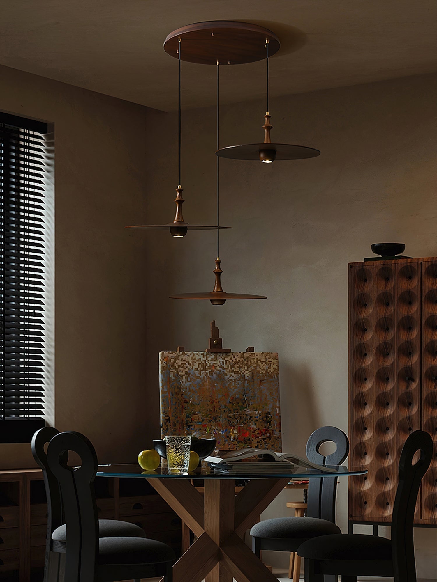 spindle-disc-pendant-lamp-anzaz-Wood Color-7