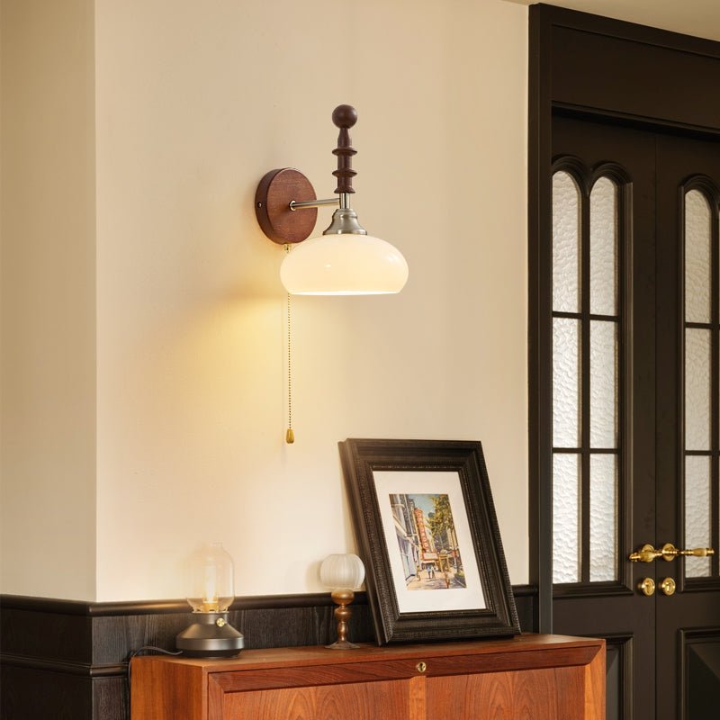 spindlecrest-wall-lamp-anzaz-Walnut color & White-2