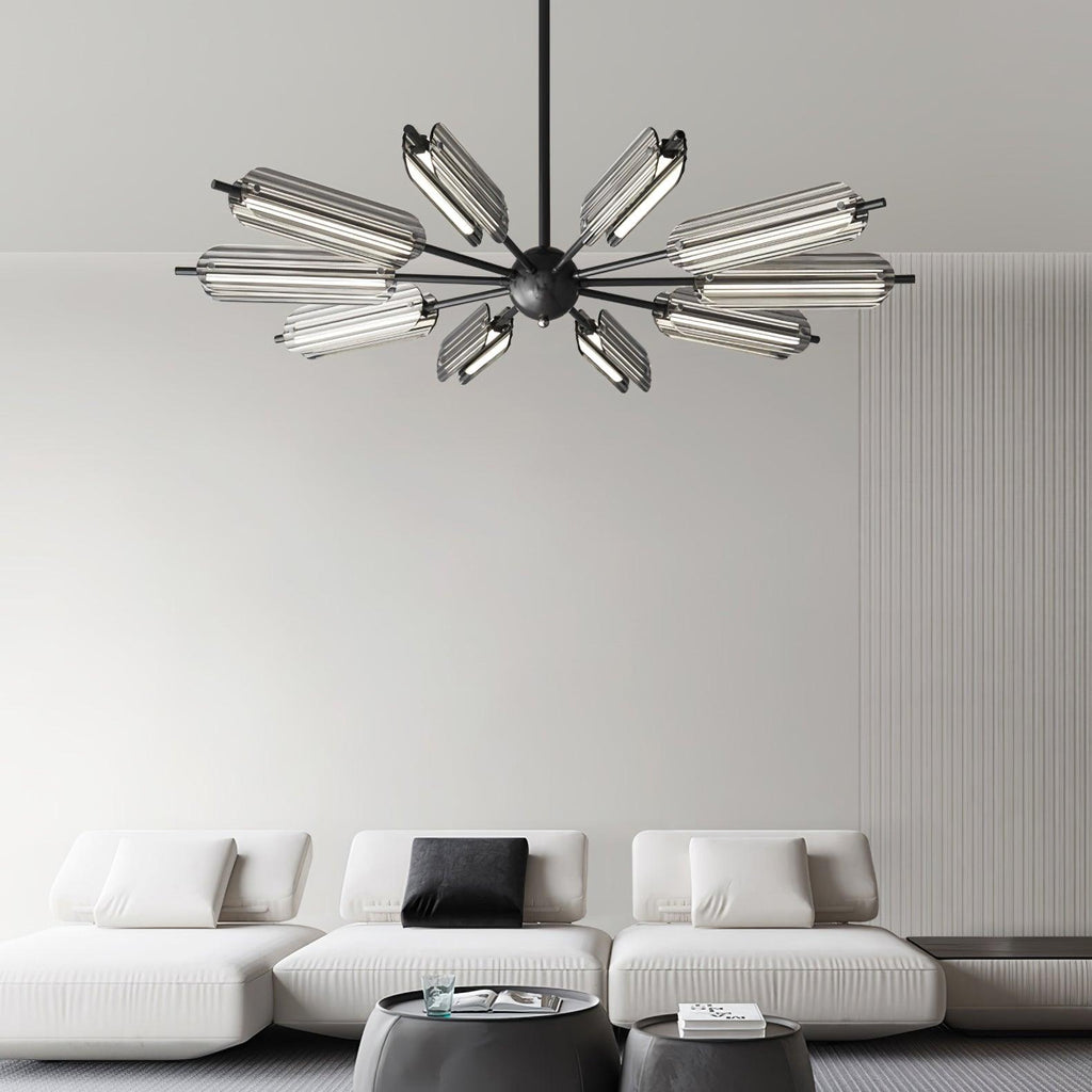 sputnik-brass-chandelier-anzaz-Black & Smoke gray-3