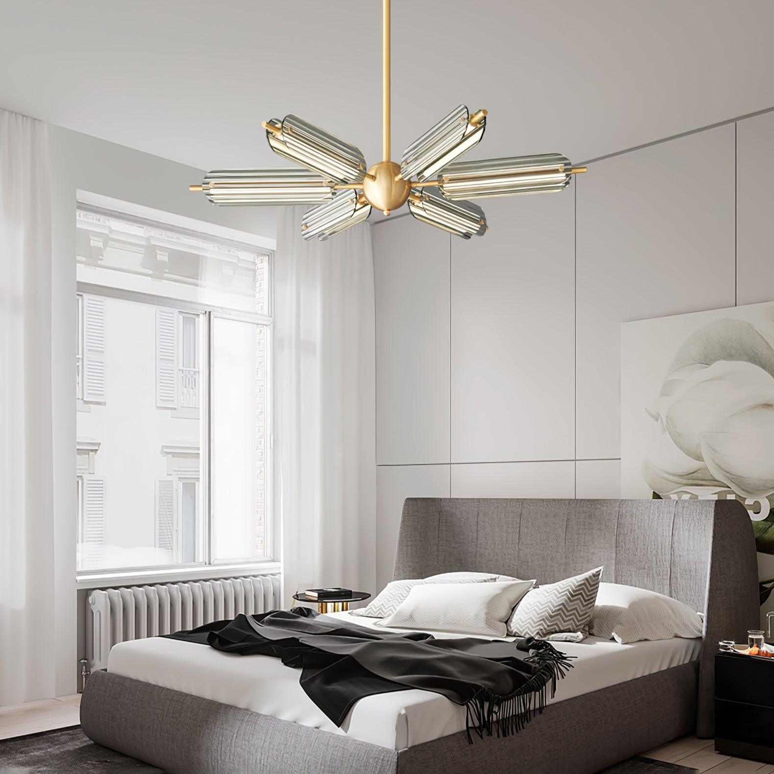 sputnik-brass-chandelier-anzaz-Black & Smoke gray-4