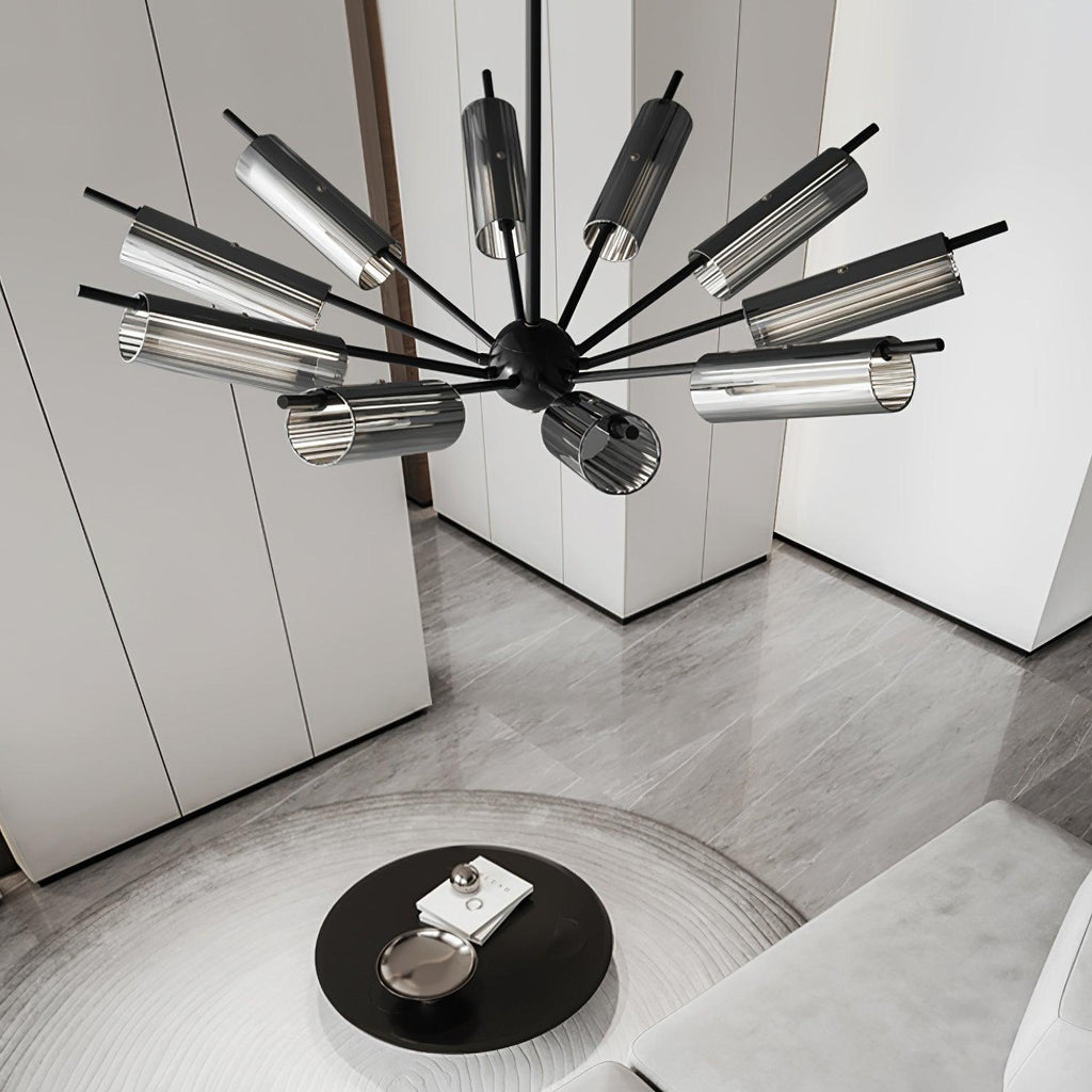 sputnik-brass-chandelier-anzaz-Black & Smoke gray-7