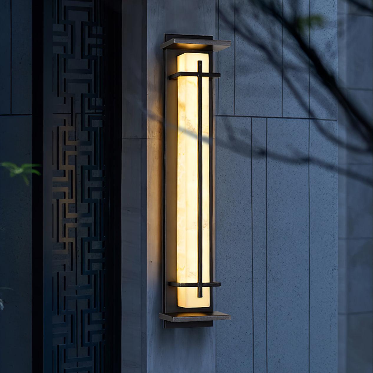 square-outdoor-wall-light-anzaz-Textured Charcoal Gray & White-2