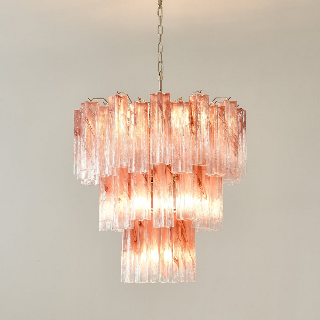 pink-glass-tubes-chandelier-anzaz-Red Cloud & Nickel-4