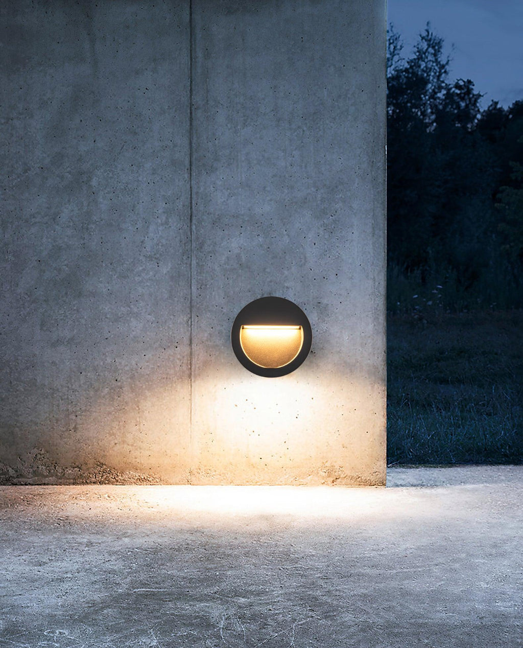 step-and-wall-light-anzaz-Model C: ∅ 10.1″ x H 5″ / Dia 25.6cm x H 12.8cm-16
