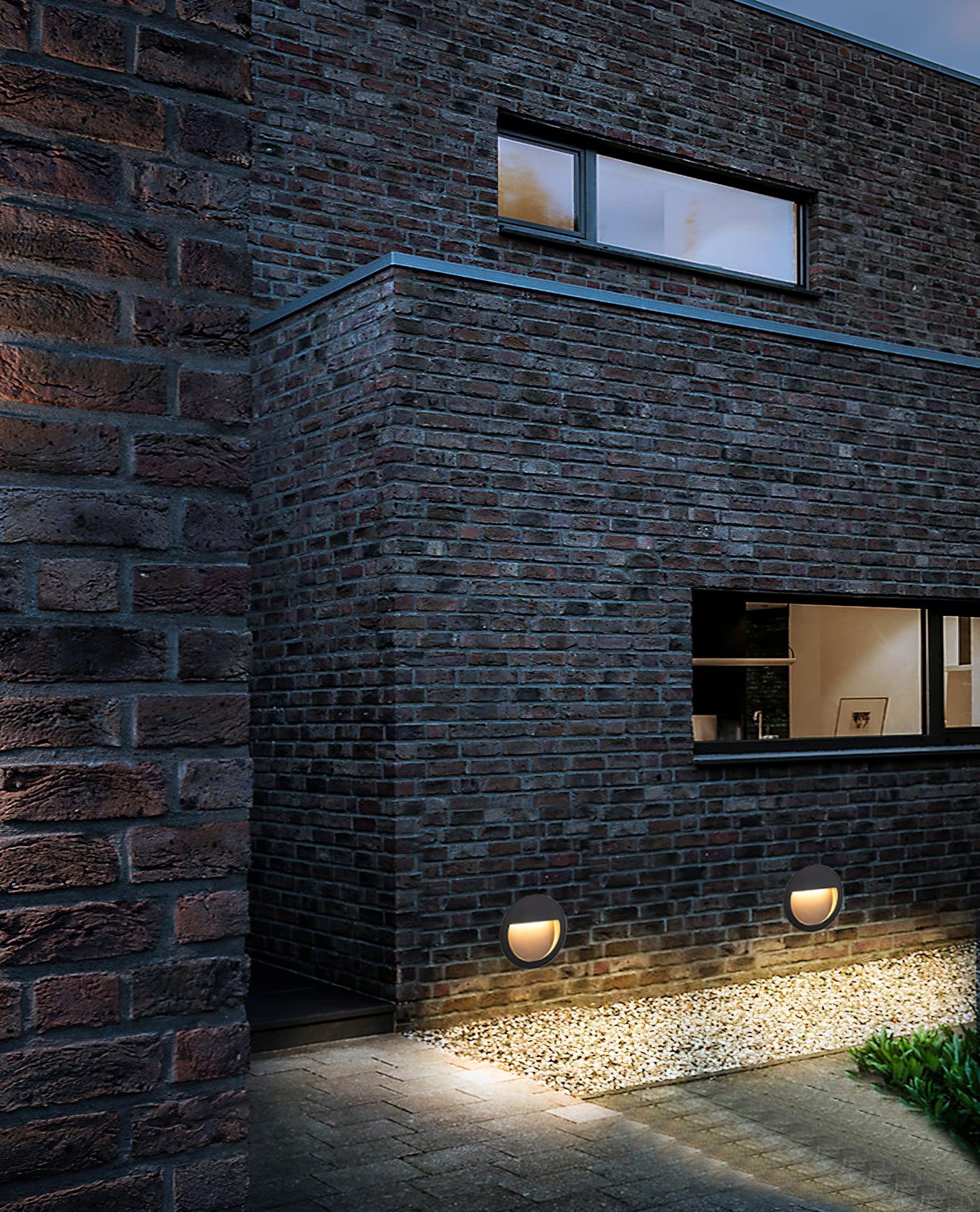 step-and-wall-light-anzaz-Model C: ∅ 10.1″ x H 5″ / Dia 25.6cm x H 12.8cm-15