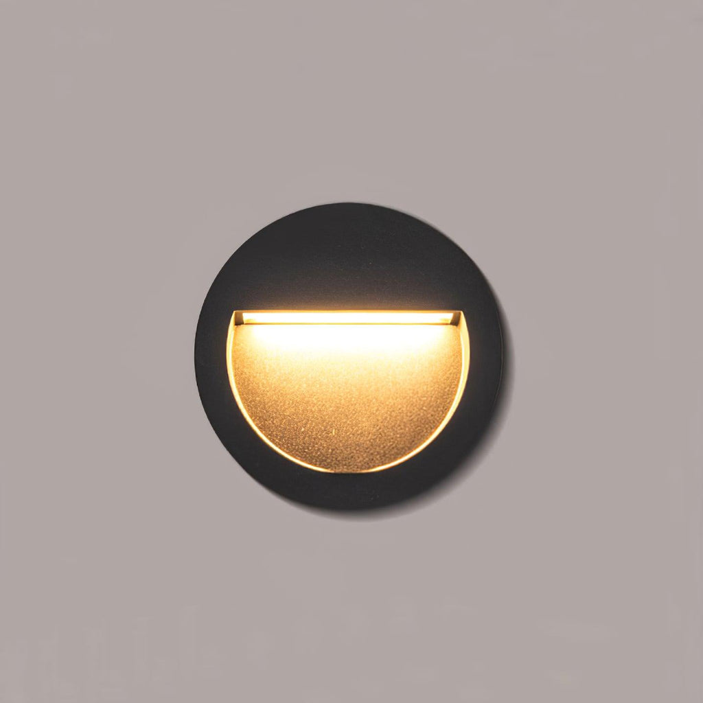 step-and-wall-light-anzaz-Model E: ∅ 8″ x H 2.6″ / Dia 20.4cm x H 6.5cm-19