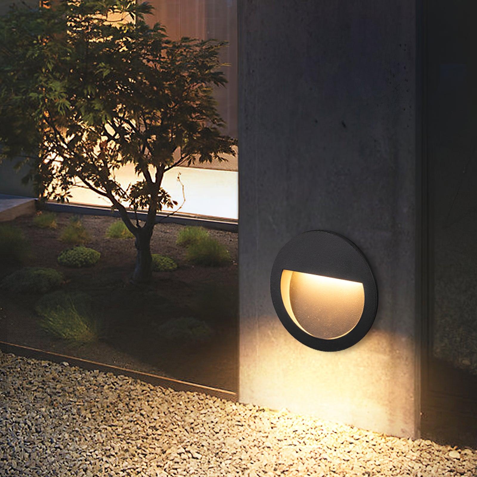 step-and-wall-light-anzaz-Model B: ∅ 4.6″ x H 4.6″ / Dia 11.8cm x H 11.8cm-4