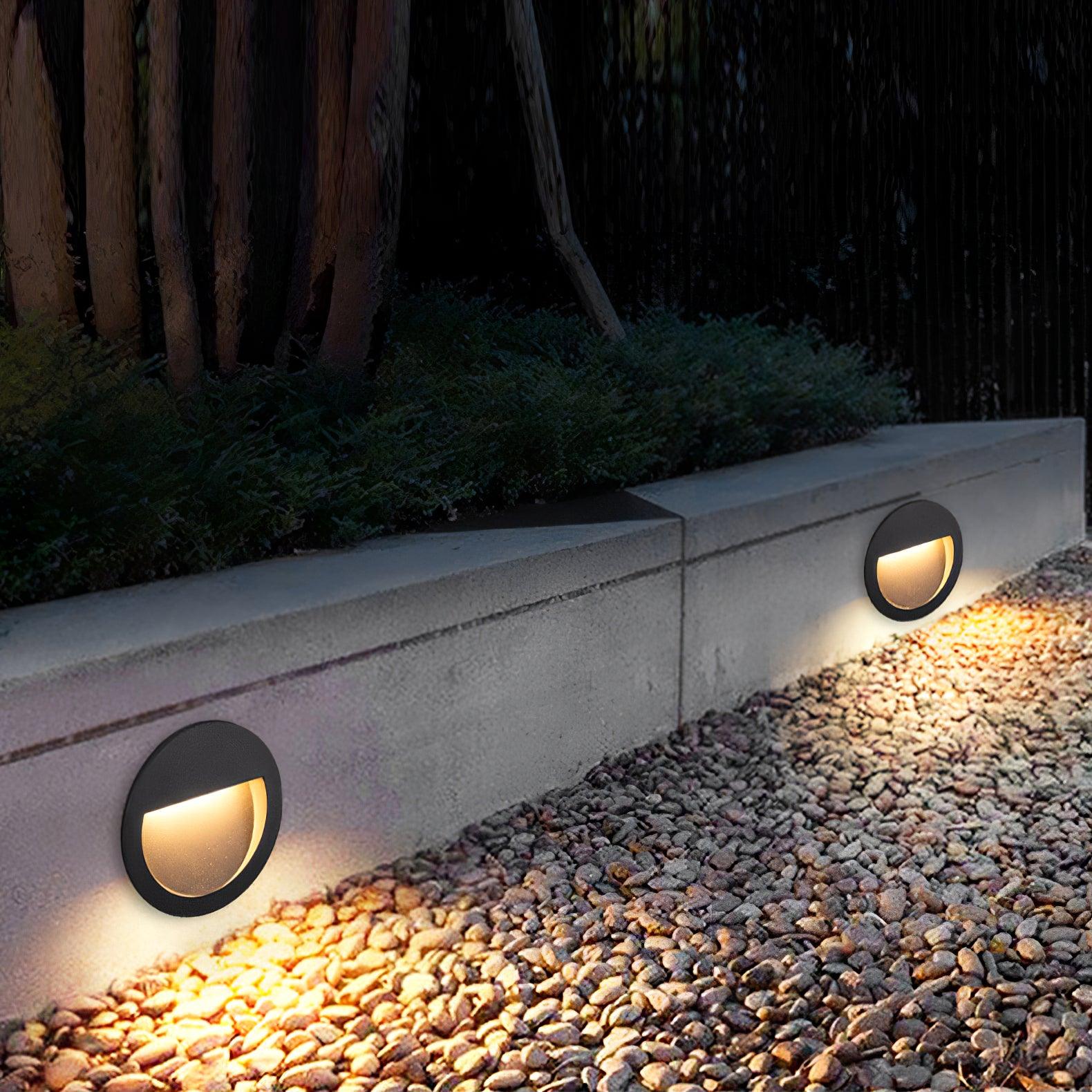 step-and-wall-light-anzaz-Model A: ∅ 4.6″ x H 4.6″ / Dia 11.8cm x H 11.8cm-2