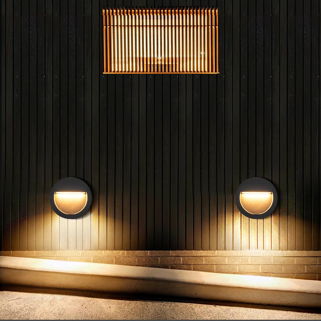 step-and-wall-light-anzaz-Model D: ∅ 4.6″ x H 4.6″ / Dia 11.8cm x H 11.8cm-8