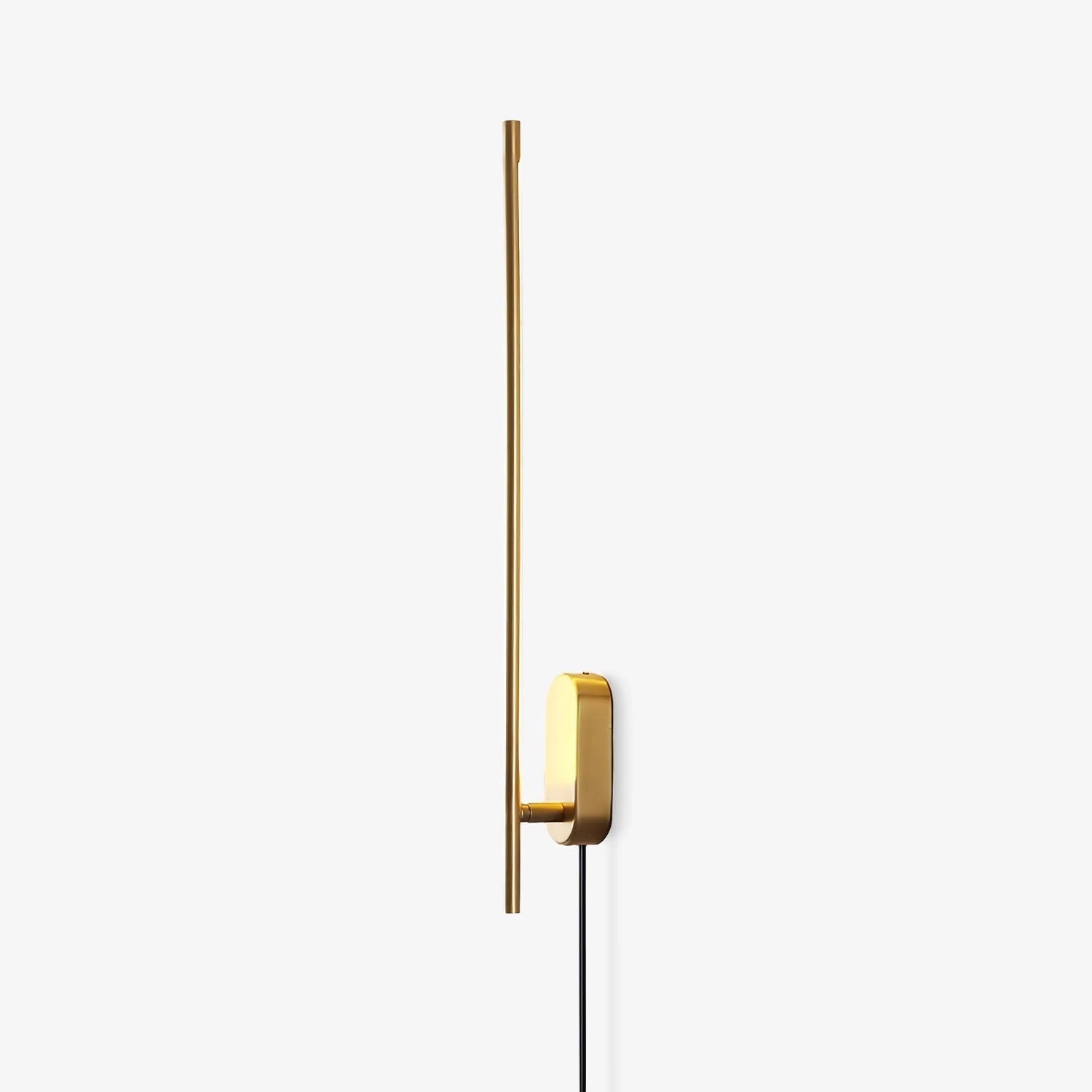 stick-shaped-plug-in-sconce-anzaz-Brass & Warm Light-1
