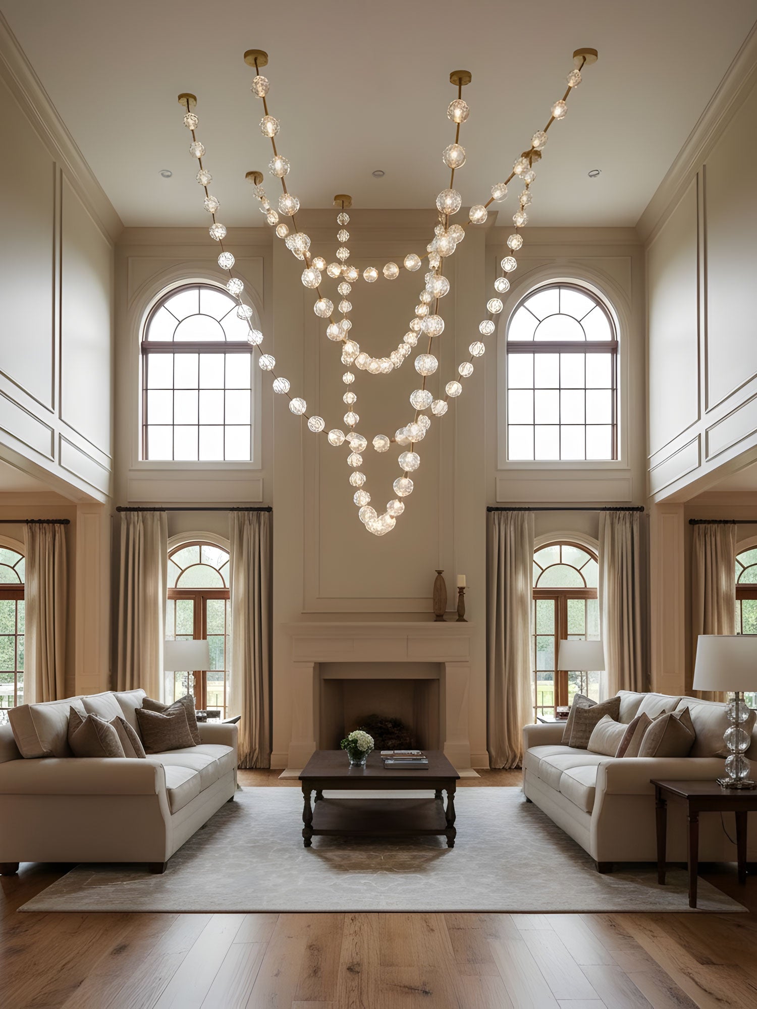 strand-necklace-chandelier-anzaz-Gold & Green-6