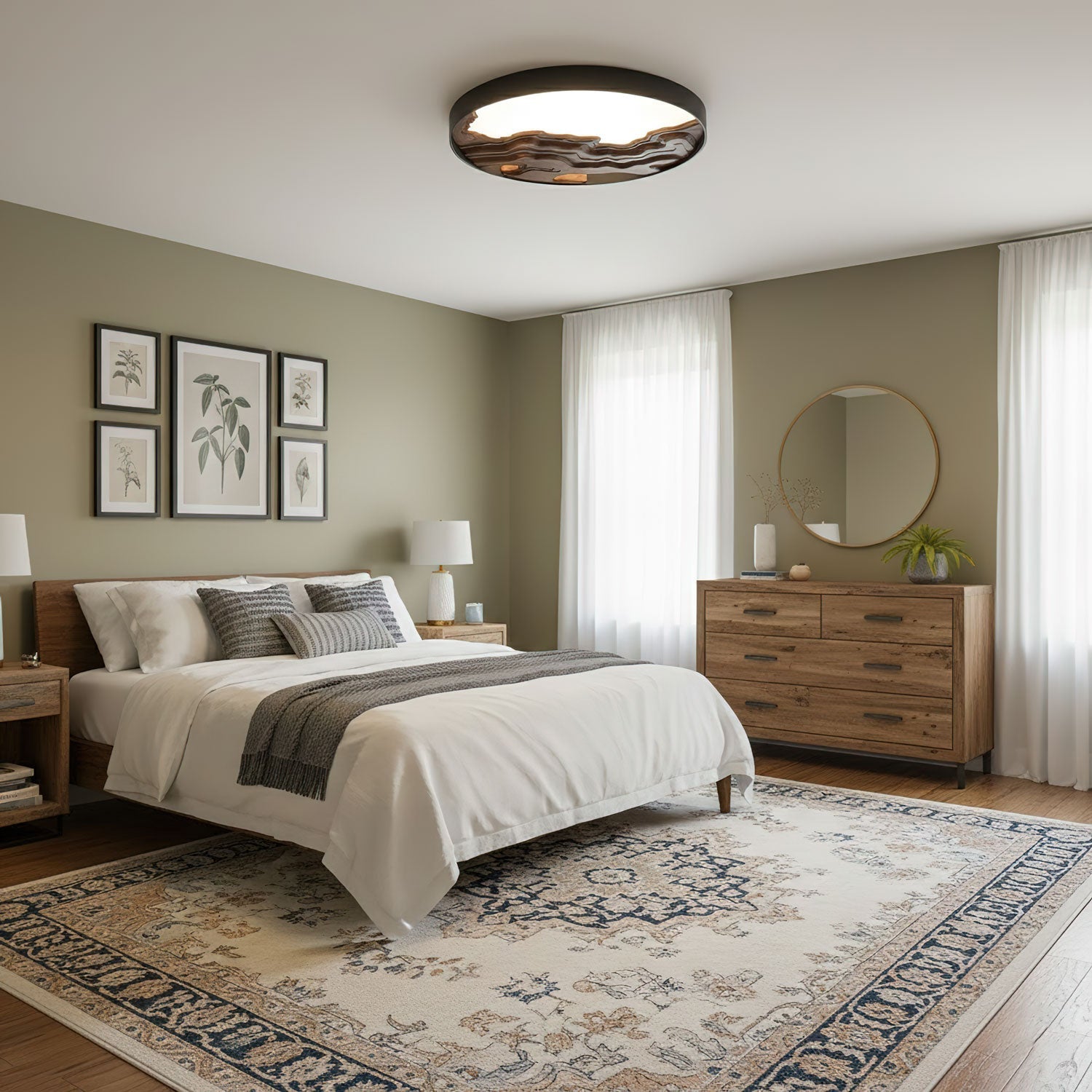 strata-ceiling-light-anzaz-White & Wood Color-5