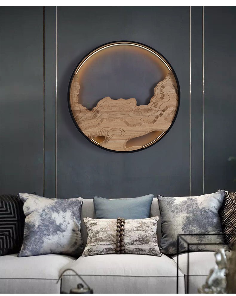 strata-wall-light-anzaz-Black & Walnut Color-3