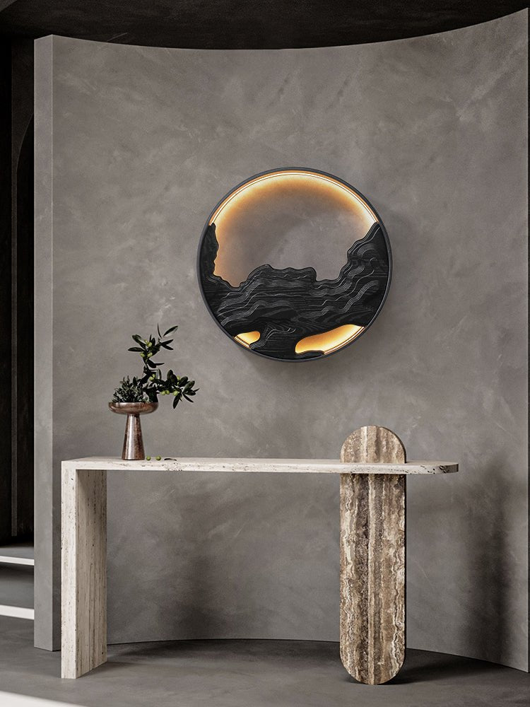 strata-wall-light-anzaz-Black & Walnut Color-7