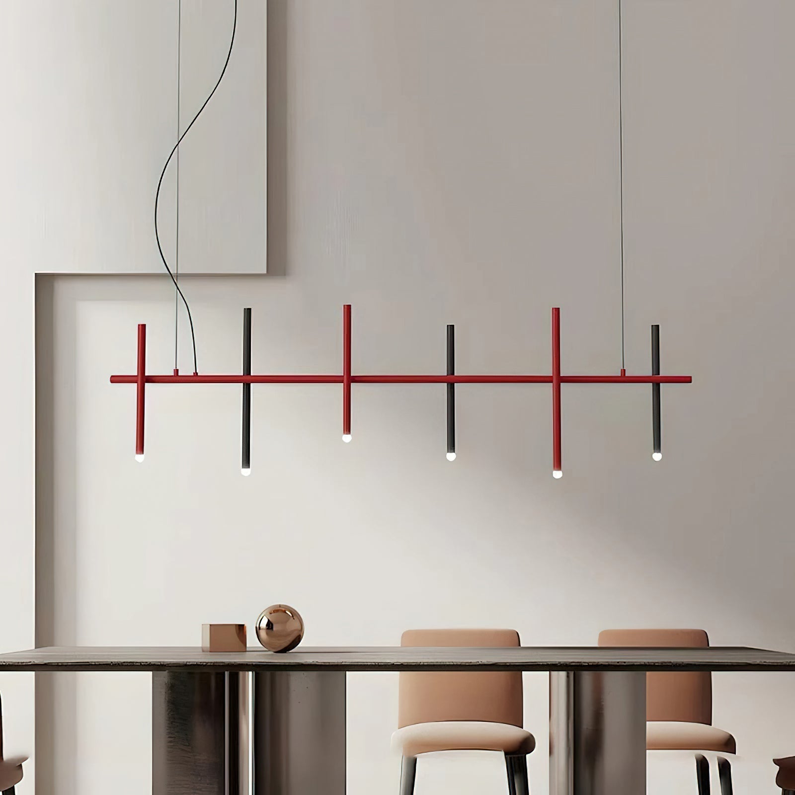 stratus-line-pendant-lamp-anzaz-Black & Red-2